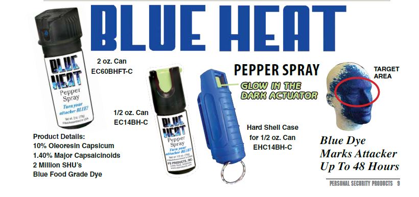 Blue Heat Pepper Spray