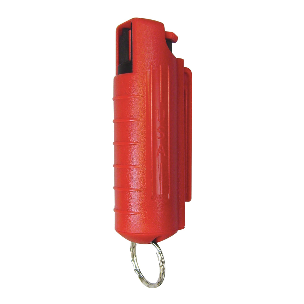 Personal Security Products Eliminator Pepper Spray Canister with Hard Case  and Key Ring